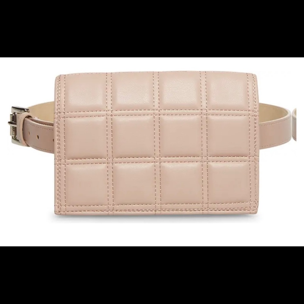 Steve Madden taupe belt bag